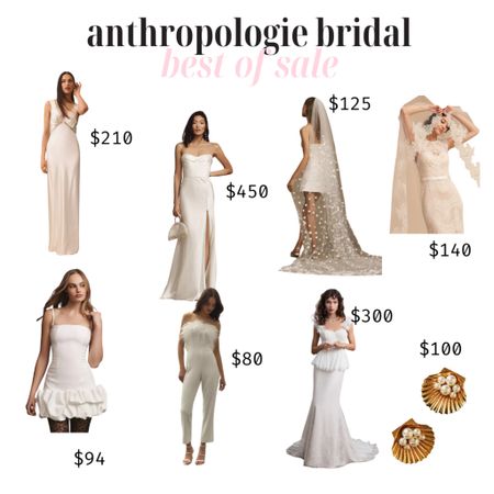 Anthropologie’s extra 50% off sale bridal picks! Prices are already with the 50% off  

#LTKfindsunder100 #LTKfindsunder50 #LTKwedding