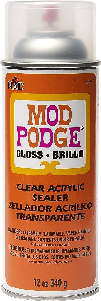 Mod Podge Spray Acrylic Sealer that is Specifically Formulated to Seal Craft Projects, Dries Crys... | Amazon (US)