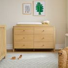 Atlas 6-Drawer Wide Dresser with Removable Topper (56") | West Elm (US)