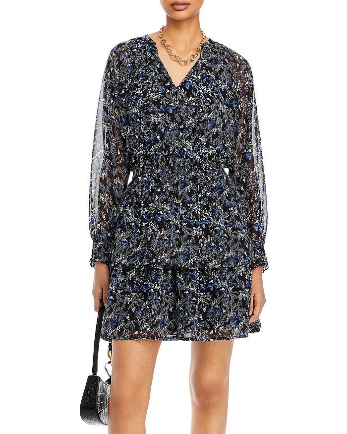 Abstract Print V Neck Dress - 100% Exclusive | Bloomingdale's (US)