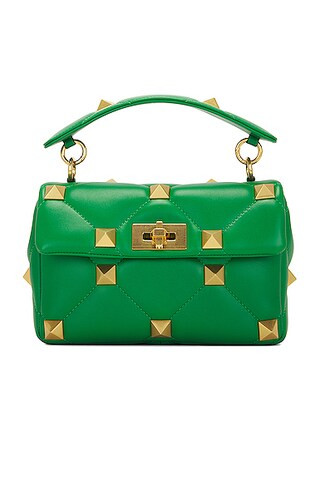 Medium Roman Stud Shoulder Bag | FWRD 
