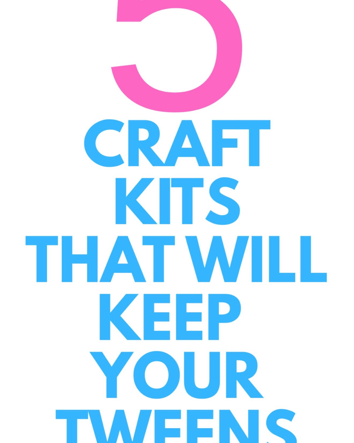 Five craft kits for kids that will keep them busy

#LTKKids