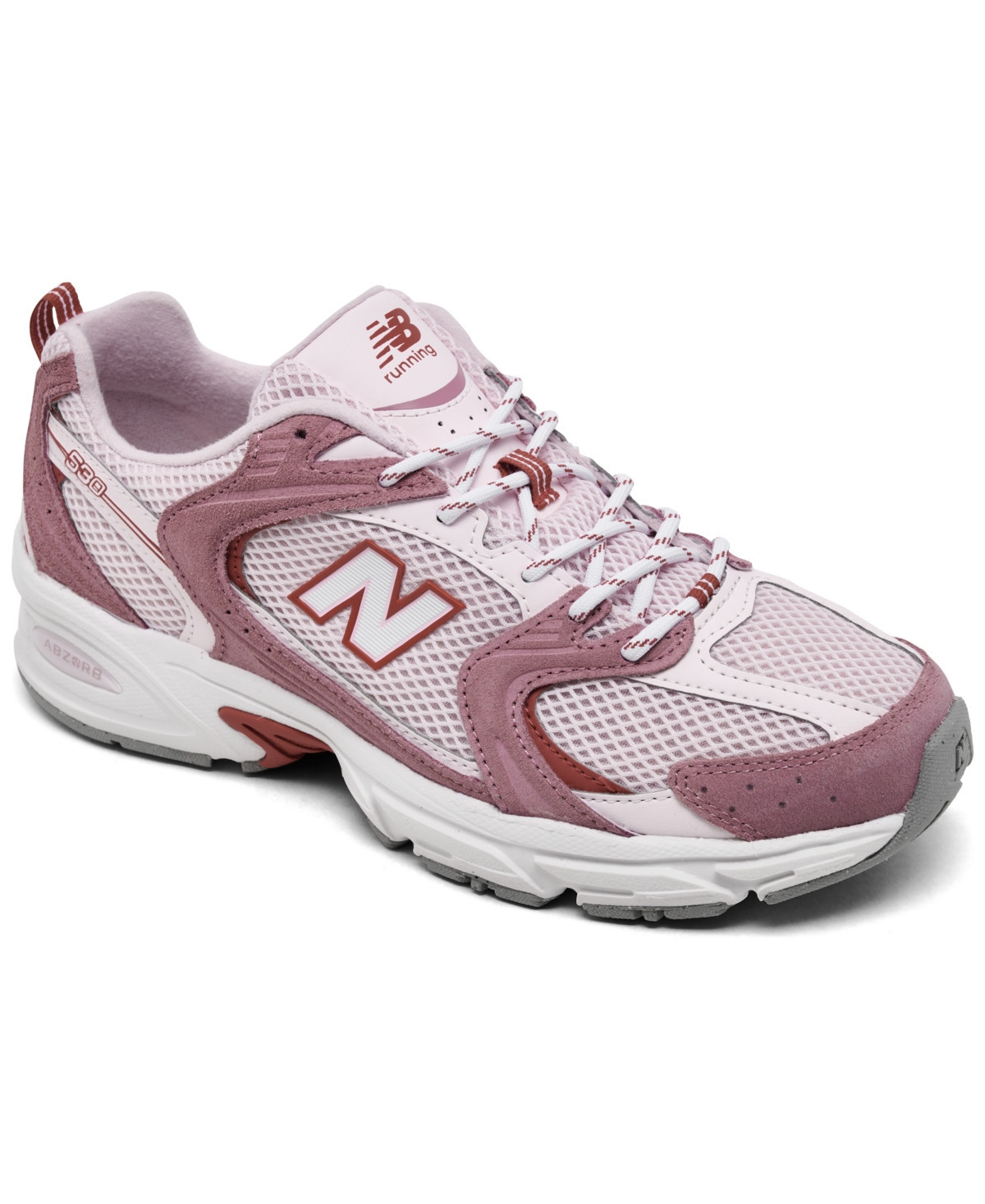 New Balance 530 Sneakers from Finish Line - Rosewood Pink | Macy's