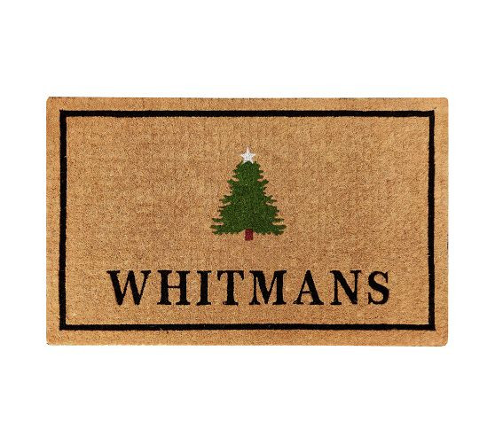 Personalized Seasonal Icon Doormats | Pottery Barn (US)