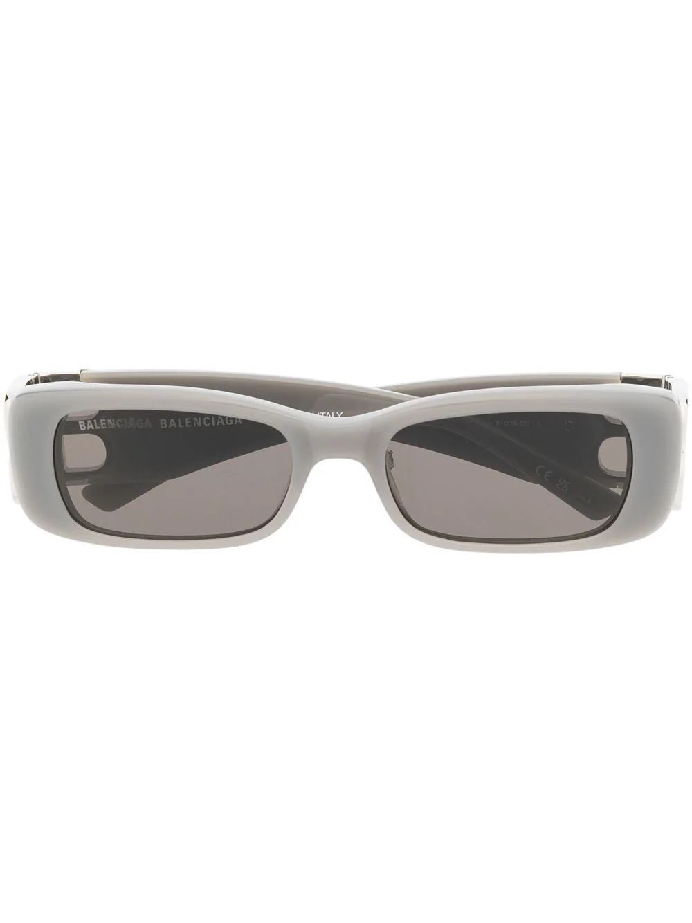 Balenciaga Eyewear Eckige Sonnenbrille Mit Logo - Farfetch | Farfetch Global