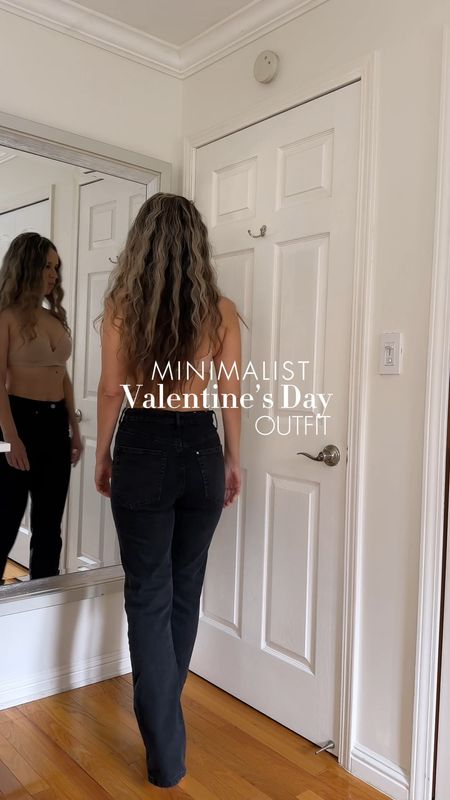 White t shirt is high quality, wearing sz XS
BLACK heart is so cute!
Perfect Valentine’s Day outfit for minimalist.
Black straight leg jeans are are so good. Wearing sz 4

I’m 5’5” 122 lbs 

#LTKMostLoved #LTKVideo #LTKsalealert