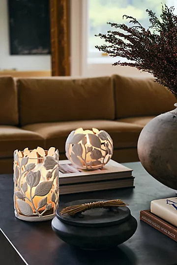 Clematis Glass Hurricane | Anthropologie (US)