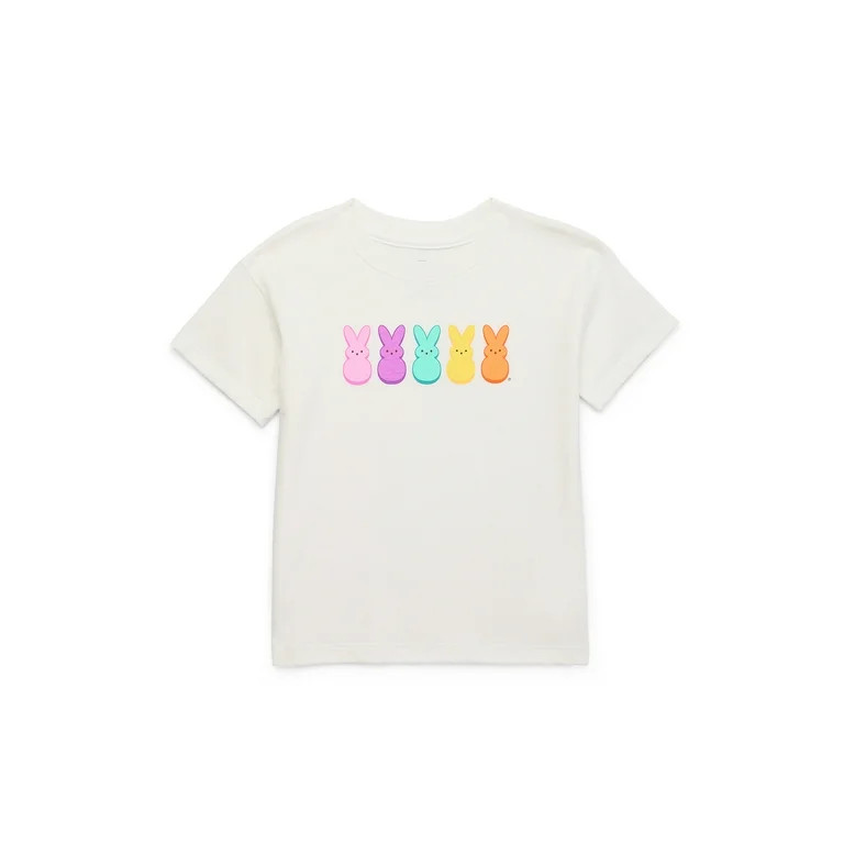 Peeps Toddler Girls Cotton Graphic Tee, Sizes 12M-5T | Walmart (US)