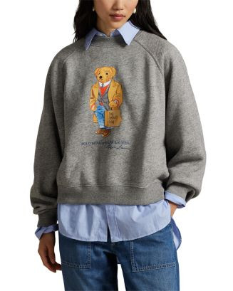 Ralph Lauren Polo Bear Oversize Fleece Crewneck - Exclusive  | Bloomingdale's Women | Bloomingdale's (US)
