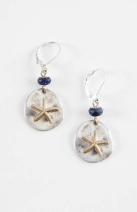 Rising Tides Seashell Earrings | J. Jill