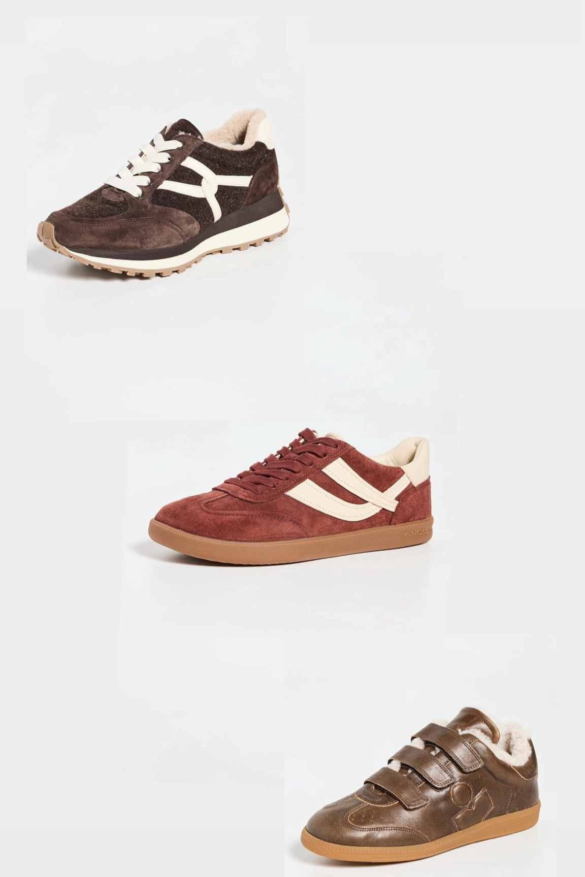 Brown sneakers 

#LTKSeasonal #LTKShoeCrush #LTKStyleTip