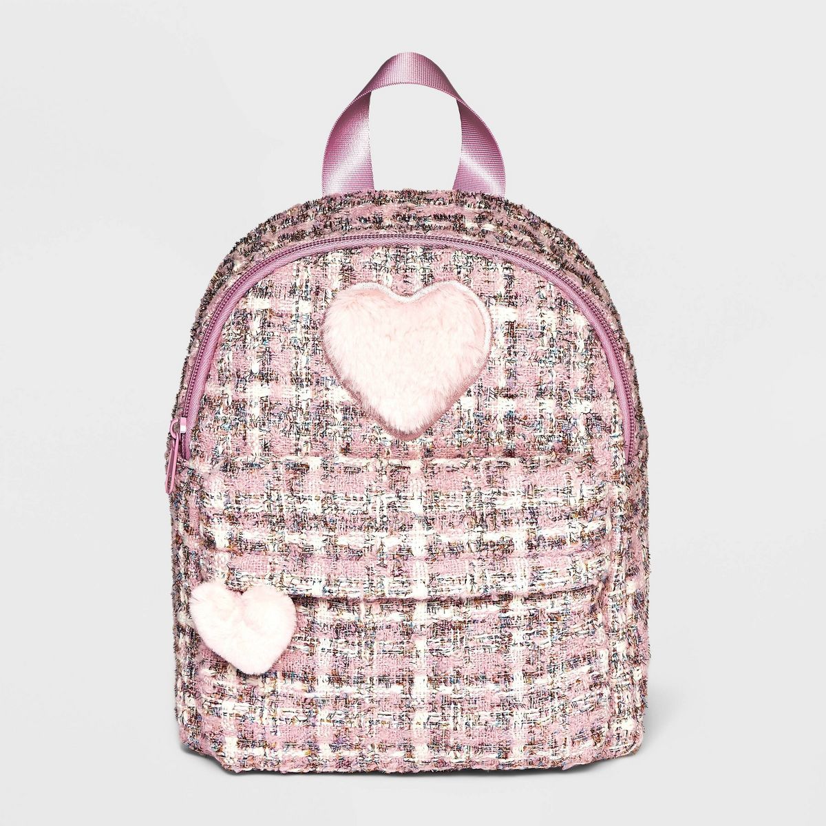 Toddler Girls' Plaid 10" Backpack - Cat & Jack™ Pink | Target