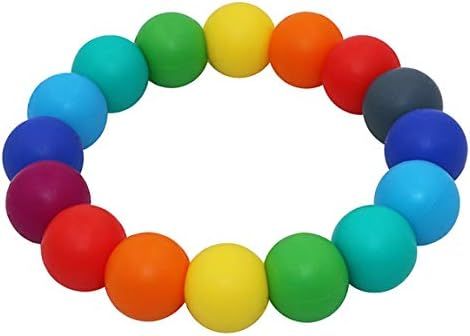 Sensory Teething Bracelet for Infants Toddler, Silicone Chew Bracelet for Kids Baby Chewing Bitin... | Amazon (US)