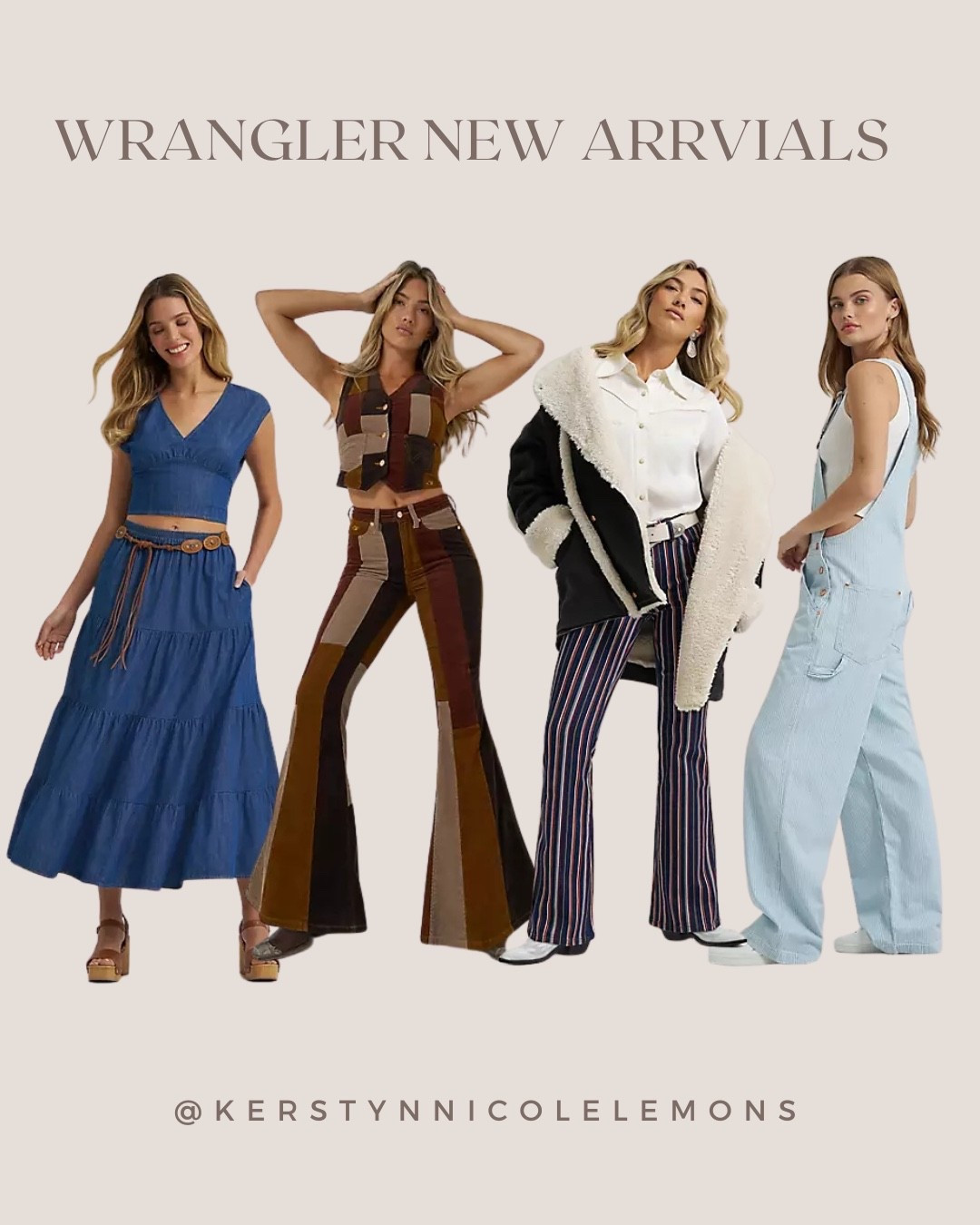 Wrangler new arrivals I’m lovinggg

#LTKU