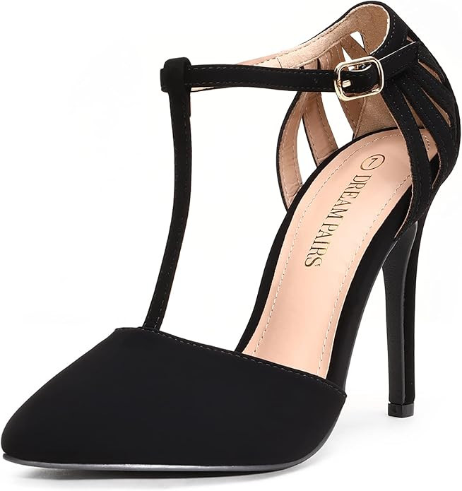 DREAM PAIRS Women's Oppointed-Mary Pump Shoe | Amazon (US)