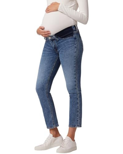 Hudson Jeans Women's Nico Maternity Straight Leg Ankle Jean, Journey Home, 25 | Amazon (US)