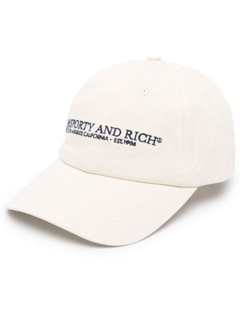 embroidered-logo cap | Farfetch Global