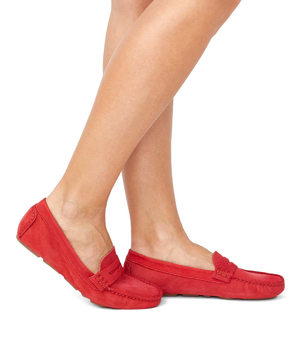 Charleston Shoe Co. Women's Loafers RED - Red Tradd Suede Loafer - Women | Zulily