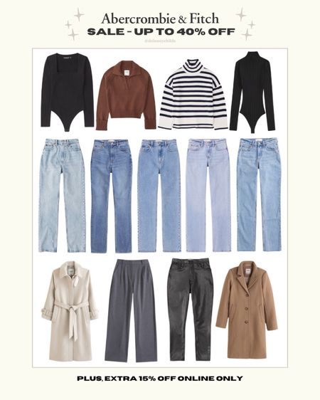 new Abercrombie women’s winter sale finds! 
shop up to 40% off select styles and get an extra 15% off online orders

#LTKfindsunder100 #LTKsalealert #LTKworkwear
