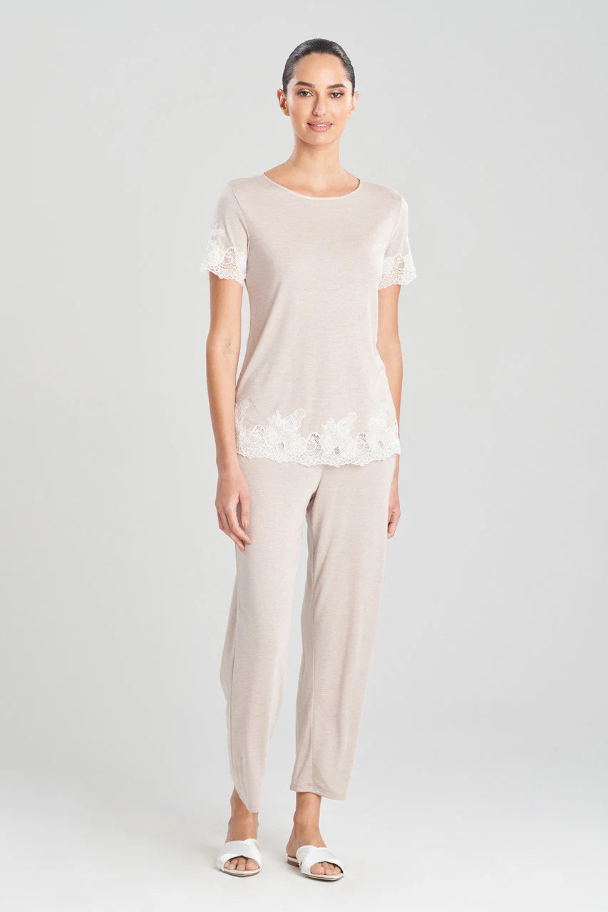 Luxe Shangri-La TENCEL™ Short Sleeve PJ Basics | Natori