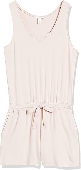 Daily Ritual Women's Supersoft Terry Relaxed Fit Sleeveless Romper | Amazon (US)