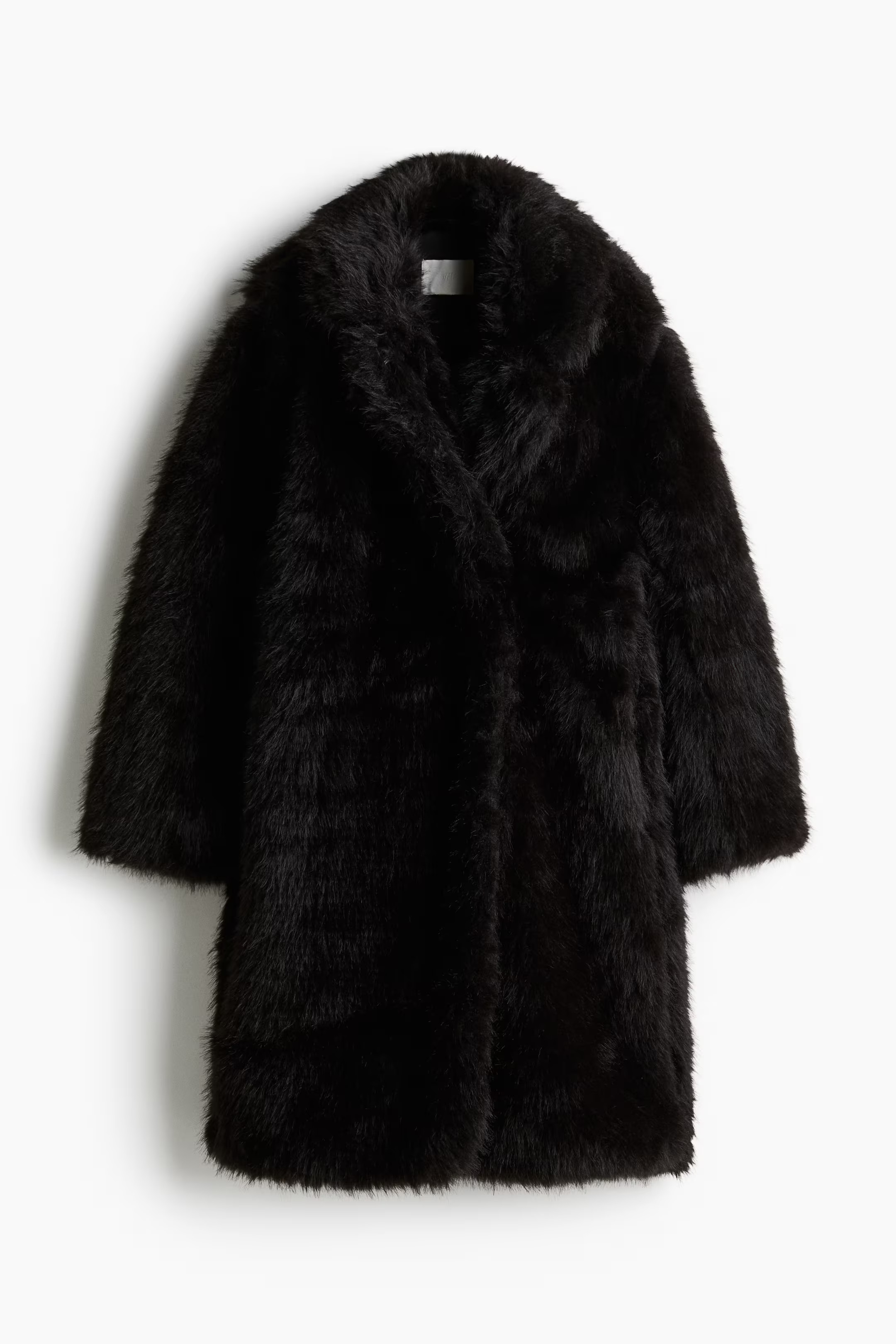 Fluffy coat - Dark brown - Ladies | H&M GB | H&M (UK, MY, IN, SG, PH, TW, HK)