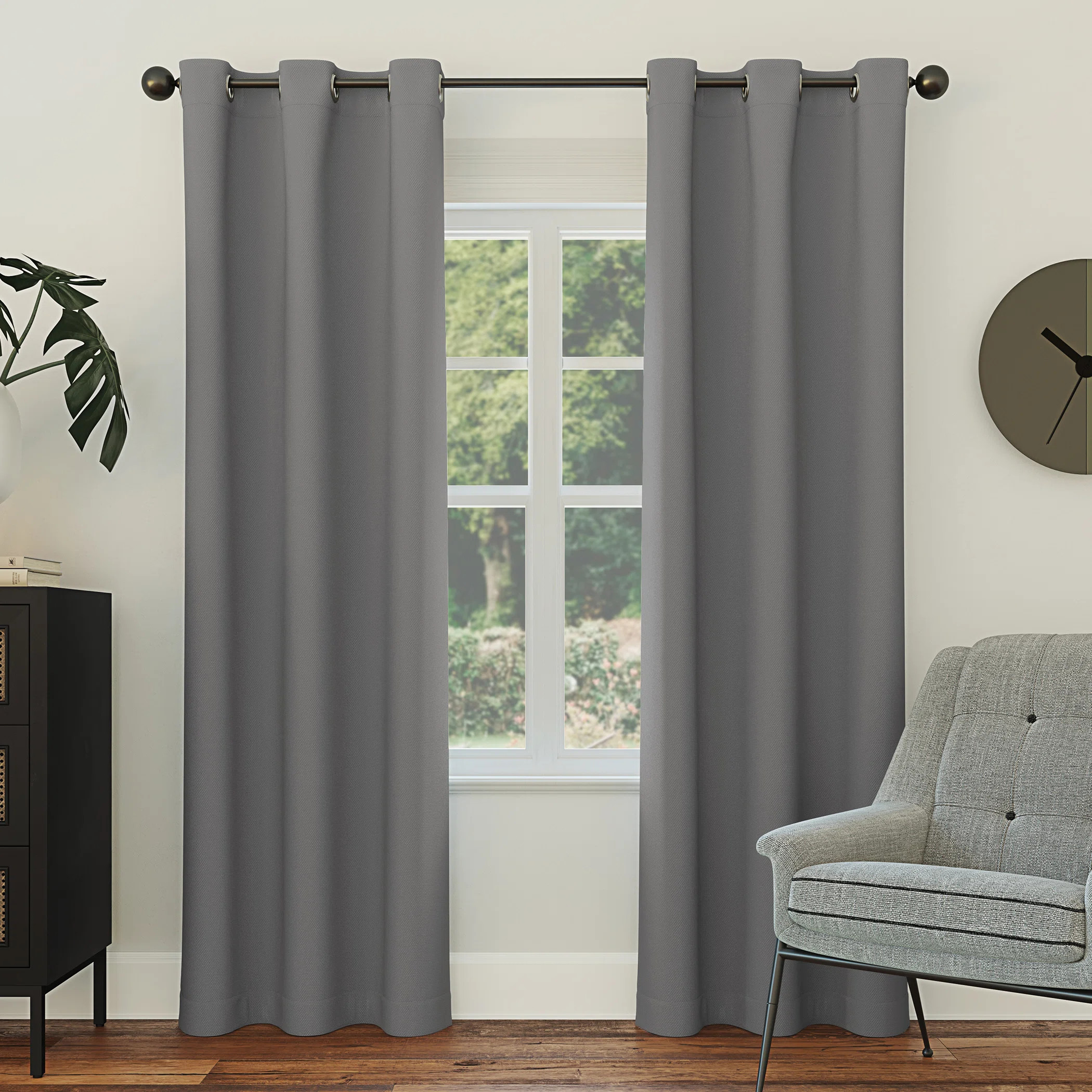 Wayfair Basics Blackout Grommet Curtain Panel | Wayfair North America