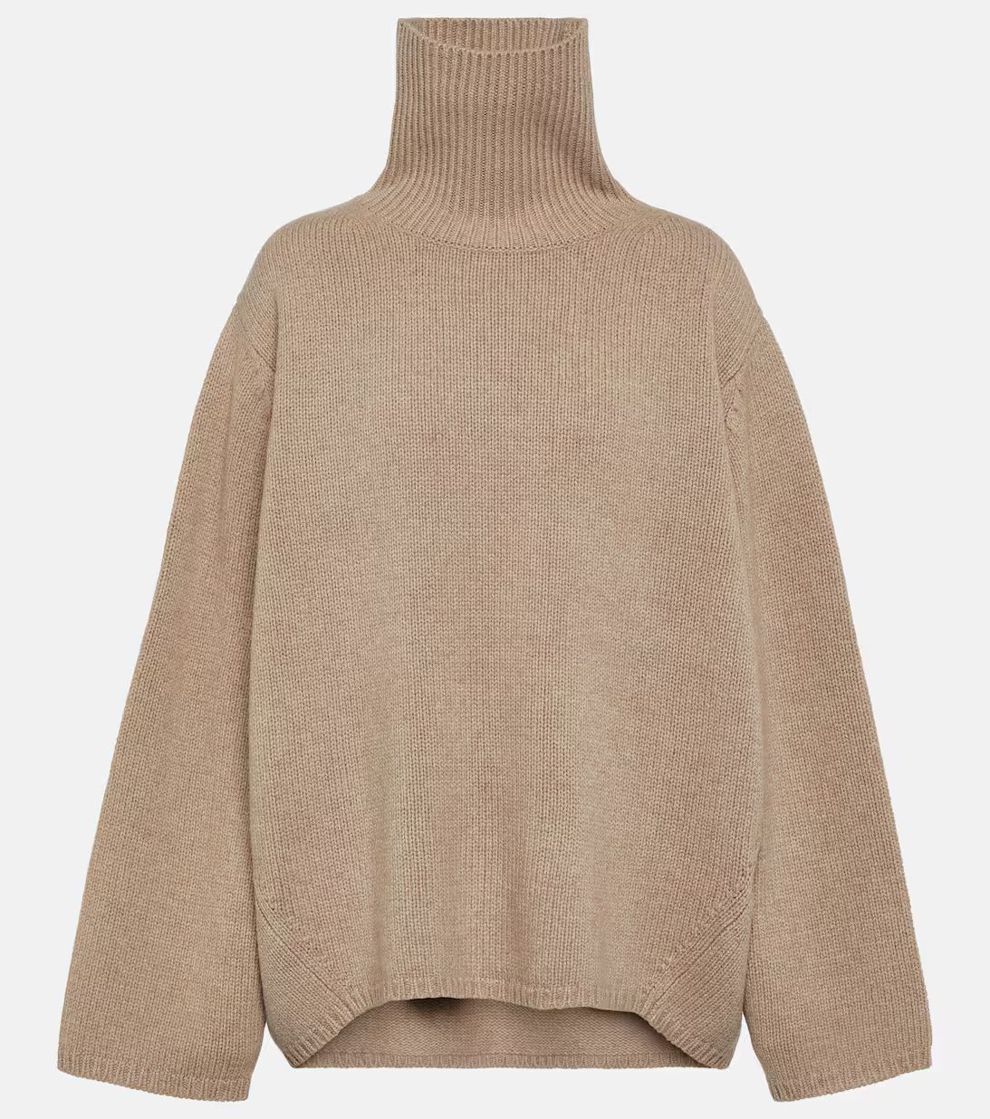 Wool and cashmere turtleneck sweater | Mytheresa (INTL)