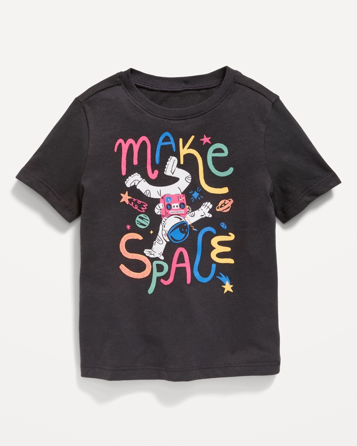 Old Navy baby/toddler graphic tees (size up 2-3 sizes for an oversized fit). These are adorable & stylish paired with biker shorts!! 

#LTKSummerSales #LTKSaleAlert #LTKBaby