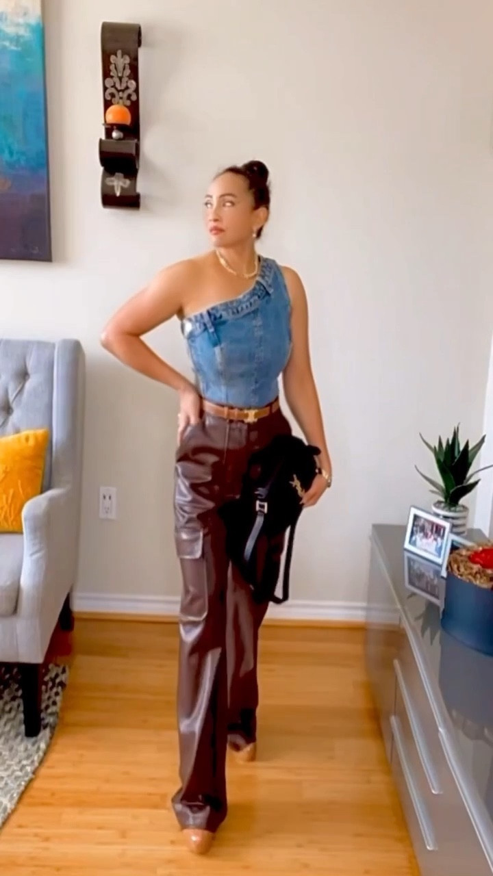 Denim and Leather Fall Date Look
#dateoutfit
#fallfashion
#style

#LTKsalealert #LTKfindsunder50 #LTKfindsunder100