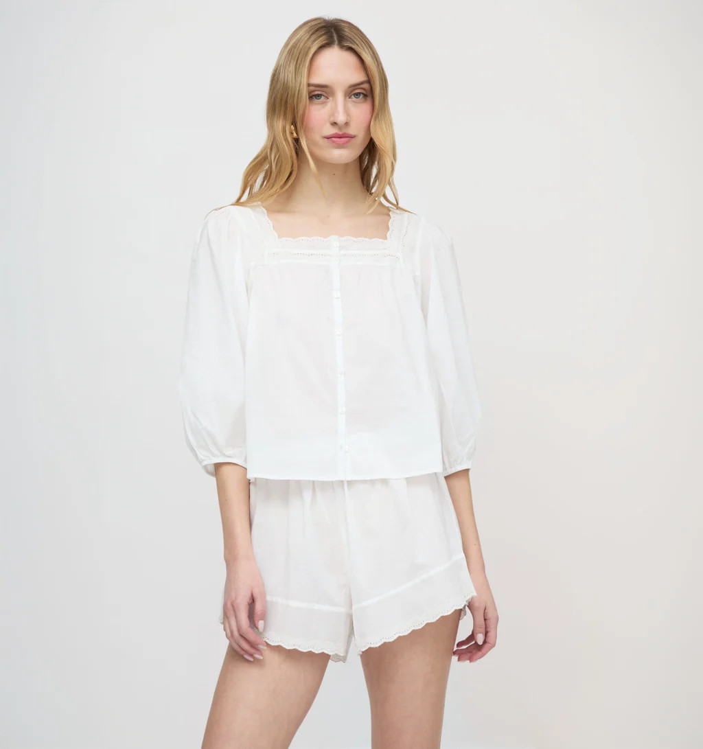 White Crisp Voile | Hill House Home US