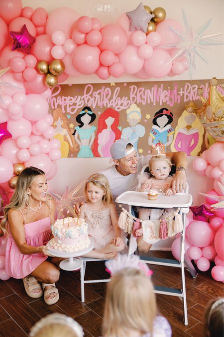 we threw a princess party for our girls yesterday and it was absolutely perfect! linking my outfit here (wearing size XS in the set and shoes run tts, or if in between, size up 1/2 size) - get 20% off my jewelry with code JESS20

princess party, birthday party, toddler party, birthday decor, etsy, small shop, two piece set, petal and pup, steve madden, summer sandals

#LTKSeasonal #LTKFindsUnder100 #LTKShoeCrush