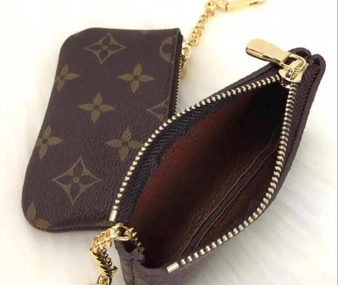 Handmade Key Pouch, Luxury Coin Purse, Keyring Wallet, Monogram Leather Purse, Keyholder, Wallet ... | Etsy (US)