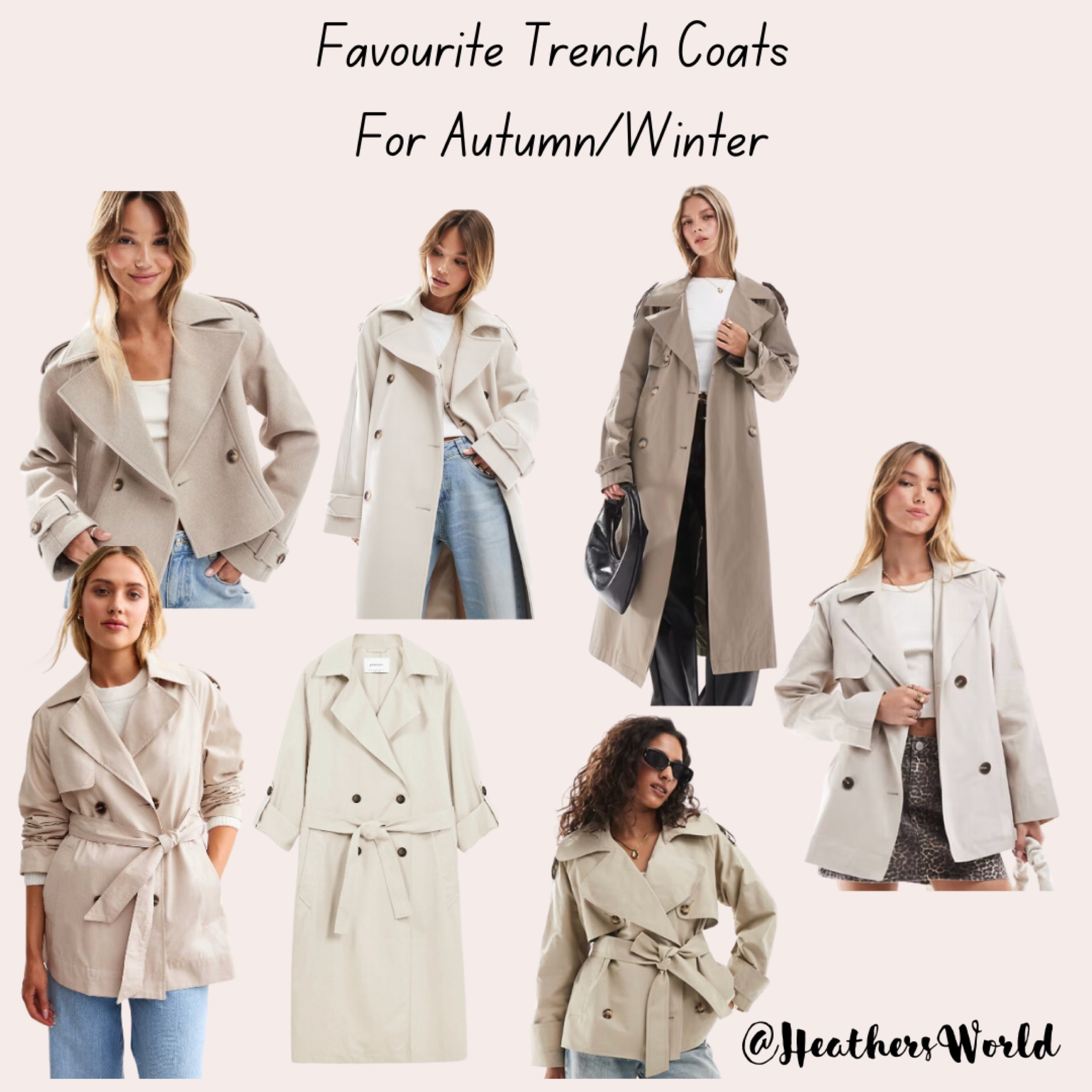 Favourite trench coats for Autumn/Winter from ASOS, Stradivarius to name a few  

#trenchcoat #autumnstyle #autumnfashion #fashion #jackets #coat #asos #stradivarus #newlook #handm

#LTKworkwear #LTKuk #LTKautumn