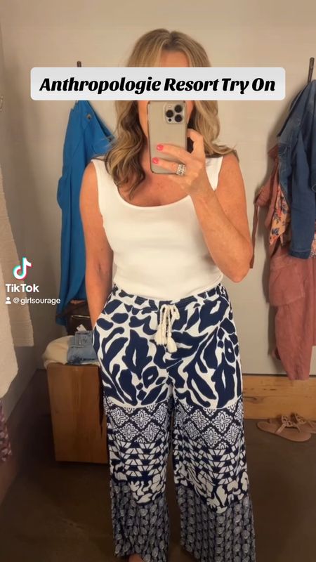 What’s new At Anthropologie.  Come with me to try on vacation resort pieces.  Fashion over 40, resort outfit ideas, vacation outfits, packing for vacation | resort wear

#LTKover40 #LTKtravel #LTKstyletip