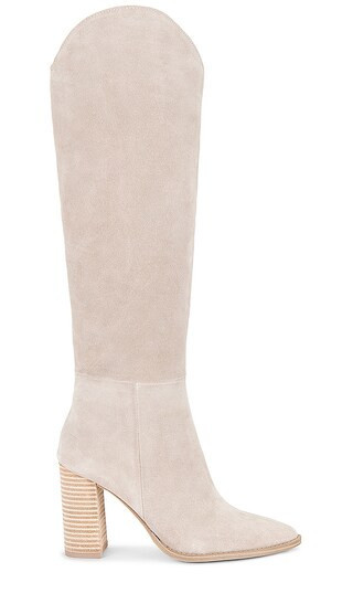 Steve Madden Bixby Boot in Beige. - size 9.5 (also in 5.5) | Revolve Clothing (Global)