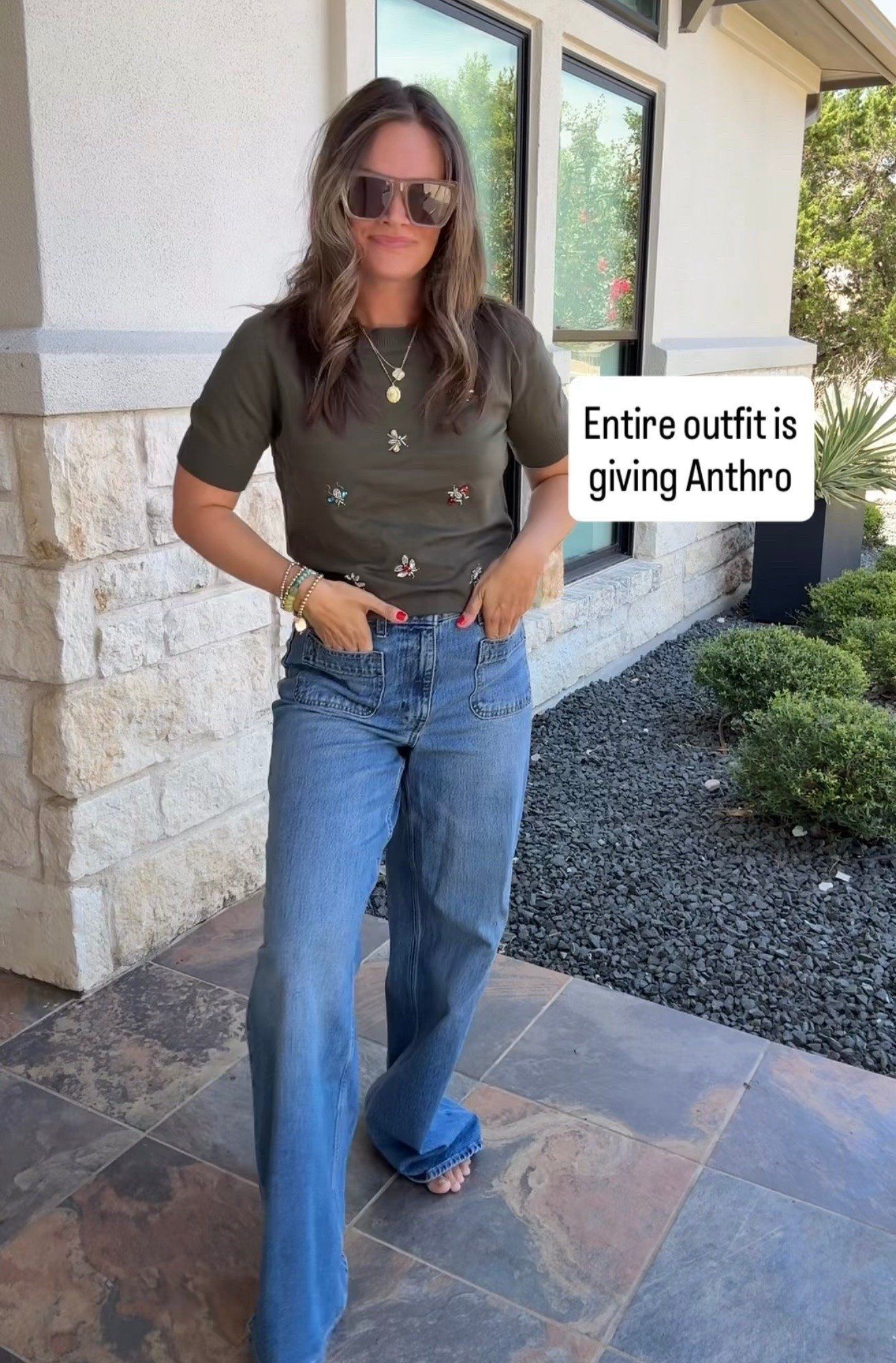 The cutest fall top and jeans from Walmart classic staples remind me of Anthro! True sizing in both #walmart #walmartfinds

#LTKSaleAlert #LTKootd #LTKgrwm