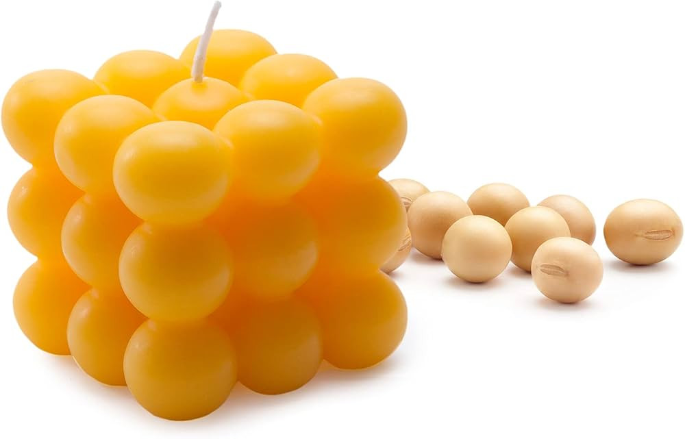 Bubble Candle Cube Soy Wax Candles, Scented Candles for Home, Shaped Candles Novelty Candle for W... | Amazon (US)