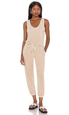 n:philanthropy World Jumpsuit in Cuban Sand from Revolve.com | Revolve Clothing (Global)