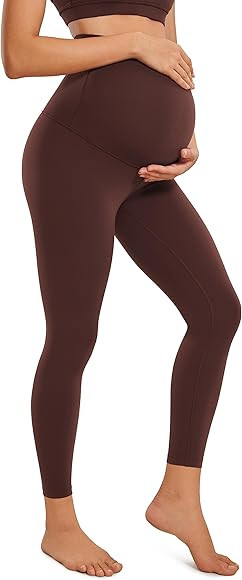 CRZ YOGA Womens Butterluxe Maternity Leggings 25" - Workout Activewear Yoga Pregnancy Pants Over ... | Amazon (CA)