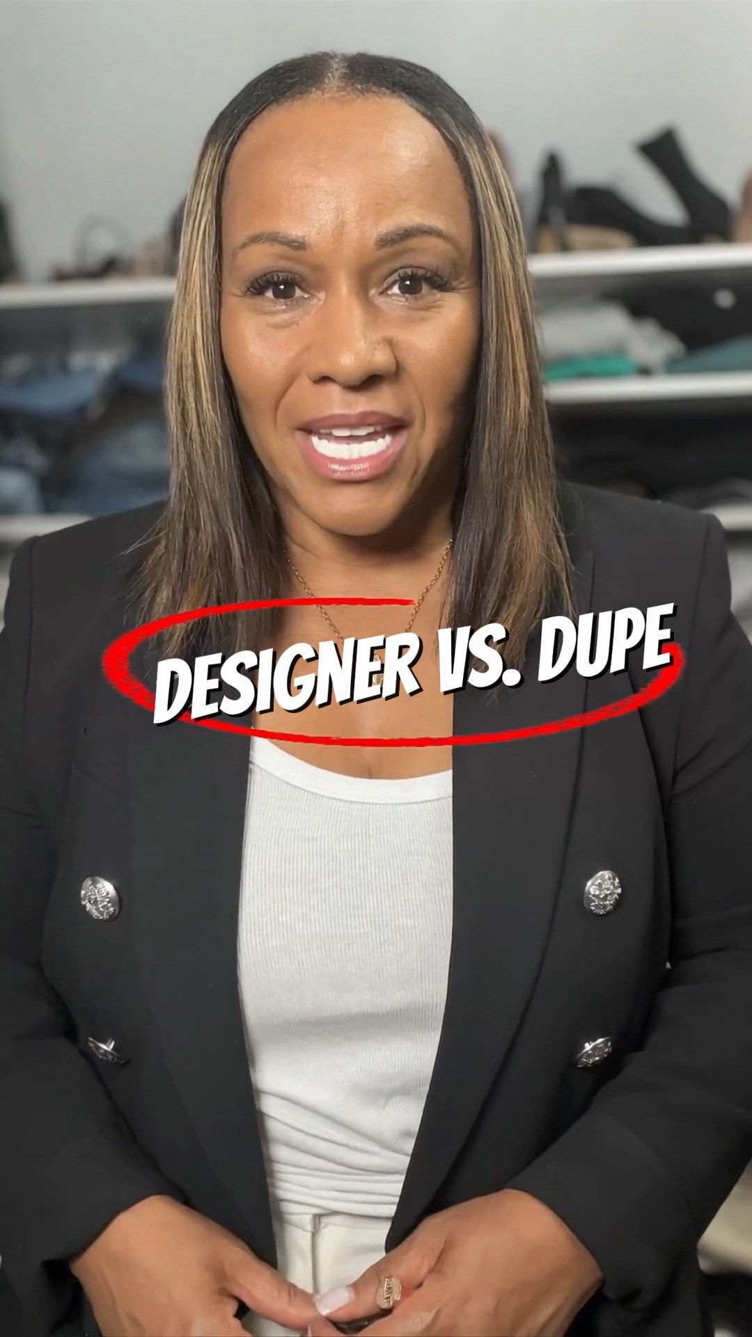 Designer vs. Dupe

Same polished look… your choice. ✨ I found a luxe-inspired blazer for $100 that gives the same elevated vibe as the $795 designer version. Save or splurge—the style is timeless either way. Shop both looks on my LTK. 🤍

#LTK #LTKStyle #LuxuryForLess #DesignerInspired #BlazerStyle #Workwear #CapsuleWardrobe #WomenOver40Style #TiffanyRichStyle