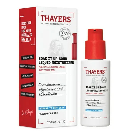 Thayers Face Care Soak it up 80hr Liquid Moisturizer 2.5 fl oz | Walmart (US)