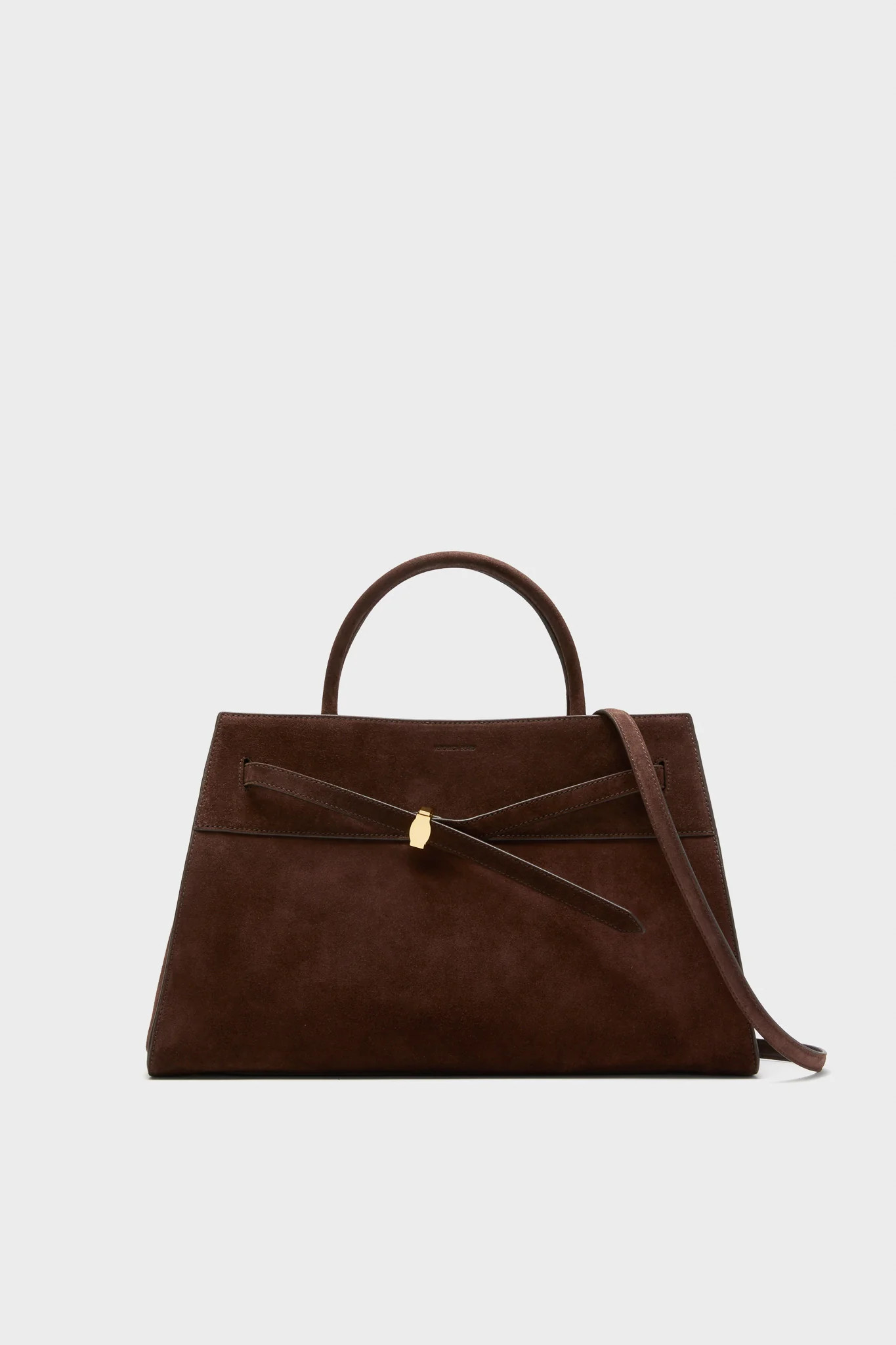 Espresso Large Suede Veronica Beard Dash Bag | Tuckernuck (US)