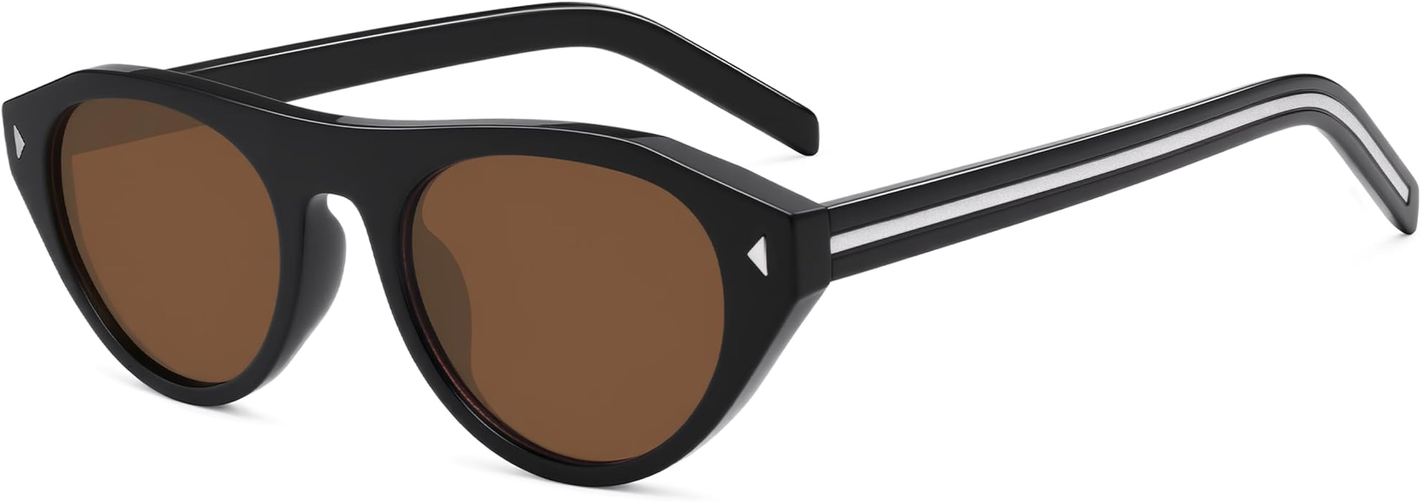 VANLINKER Gafas de sol ovaladas peque\u00f1as retro para mujeres y hombres, modernas y estrechas ... | Amazon (US)
