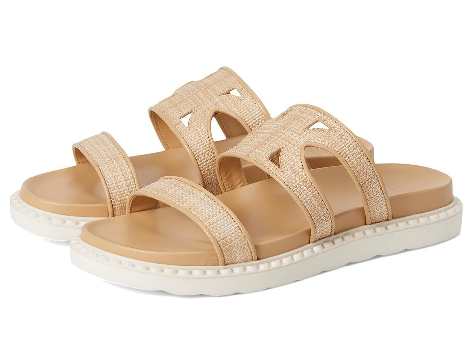 Kate Spade New York Duo Raffia Sport Sandals Women's Sandals Natural: 9.5 B - Medium | Zappos.com