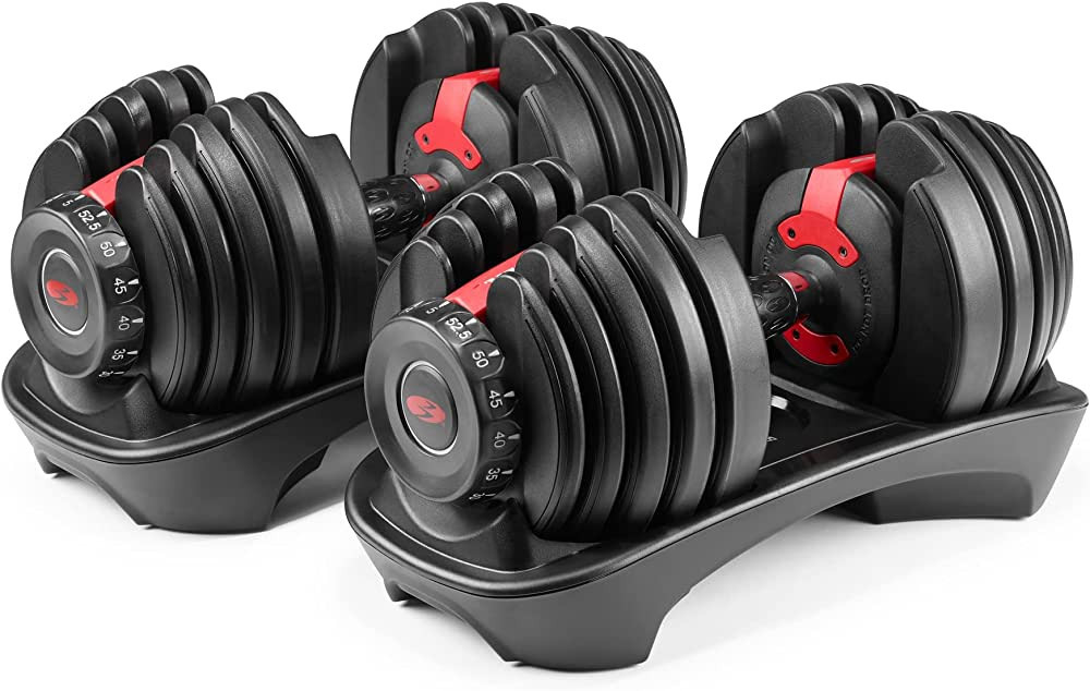 Bowflex SelectTech 552 Adjustable Dumbbells | Amazon (US)