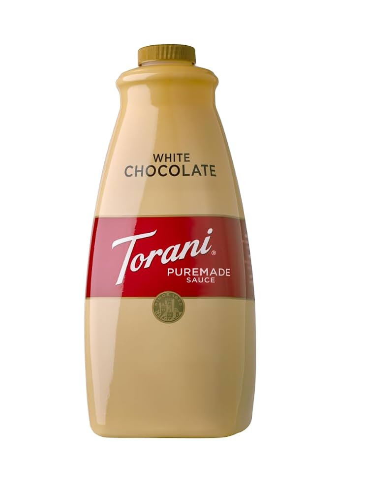 Torani White Chocolate Sauce, 64 Ounce | Amazon (US)