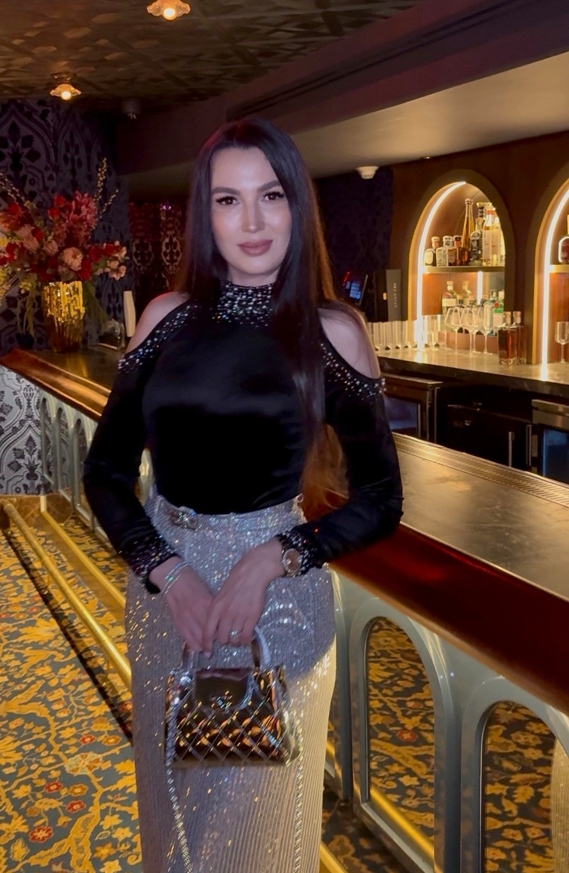 Beautiful spring outfits for a night out. Use my Discount Promo Code “Iryna20” for 20% off for any order on the richradiqs.com website. 

Stunning quality, a perfect fit, and luxurious designs - I’m obsessed with this brand
The blouse and sequin pants I’m wearing are both size S



#LTKgrwm #LTKootd #LTKvlog