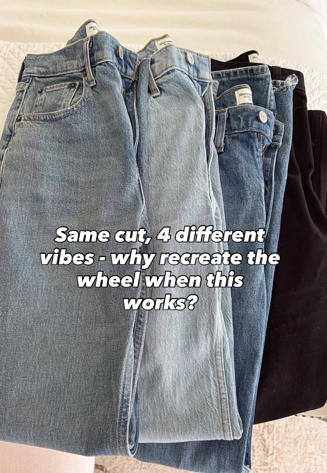 @abercrombie Buy 1, Get 1 50% off includes denim 

#LTKSaleAlert #LTKootd #LTKOver40