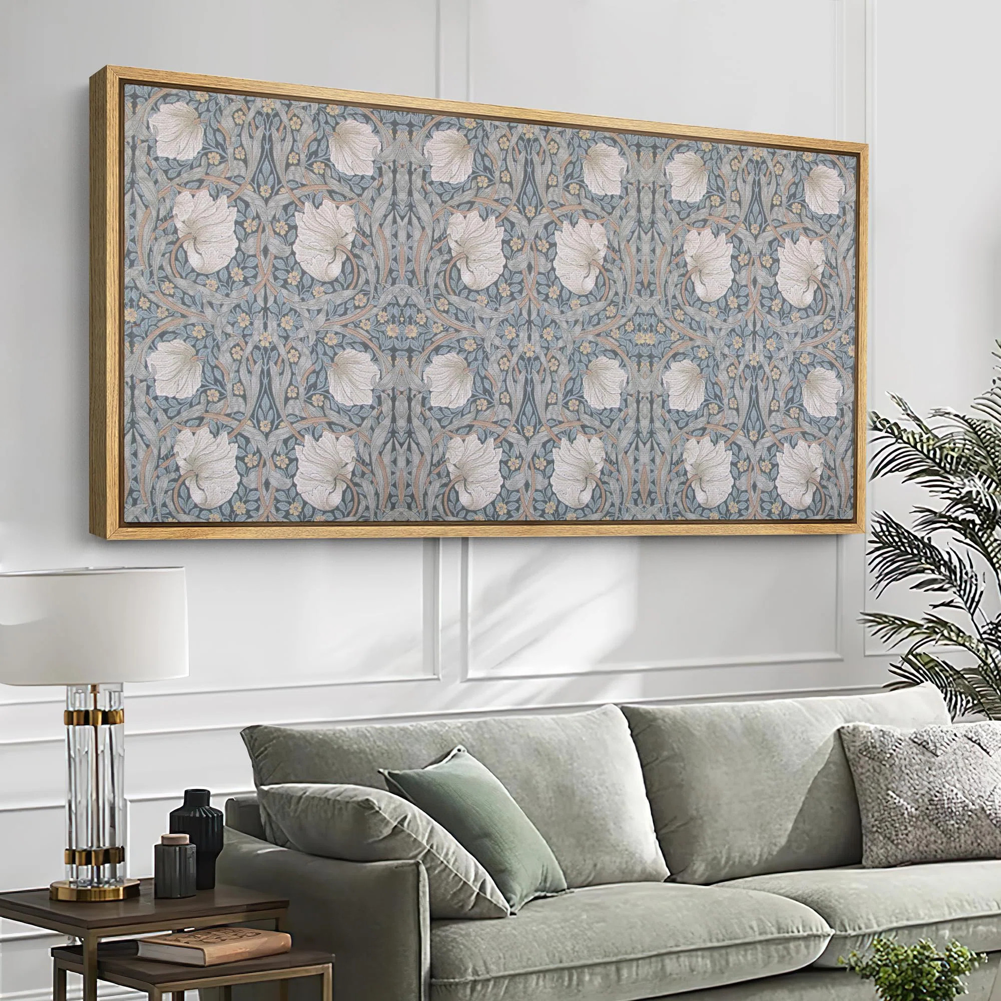 Abstract Botanical " Abstract Elegant Floral Botanical Pattern Classic Modern Art Relax Calm Warm... | Wayfair North America